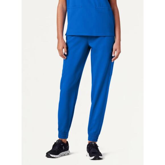 Jaanuu Women's Royal Blue Neo Everyday Cargo Scrub Jogger - Size XS - Picture 1 of 8